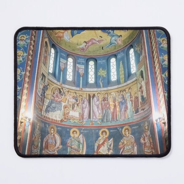 Item preview, Frescos Sts Cyril and Methodius Church Ljubljana Slovenia designed and sold by PhotoArt by Joan Carroll.