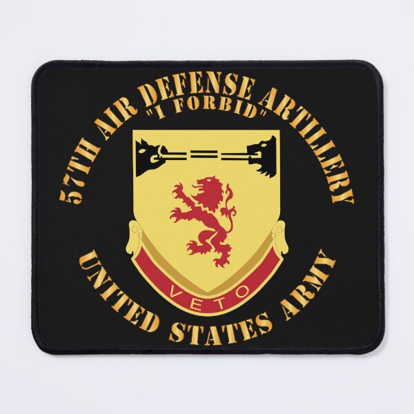 Item preview, Army - 57th Air Defense Artillery - I Forbid - DUI, US Army X 300 designed and sold by Military Insignia Products.