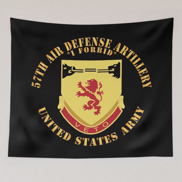 Item preview, Army - 57th Air Defense Artillery - I Forbid - DUI, US Army X 300 designed and sold by Military Insignia Products.