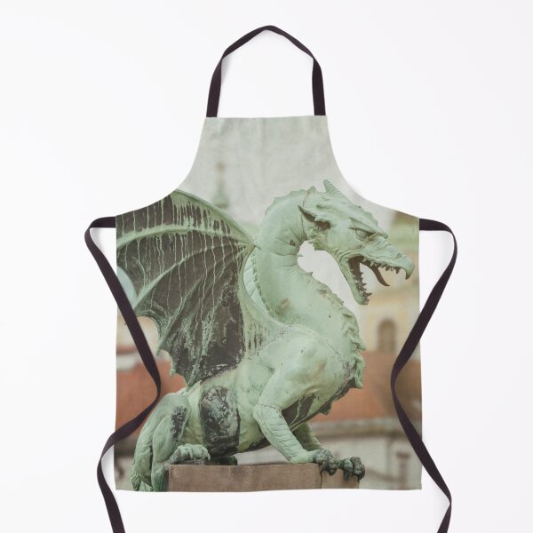 Item preview, Dragon Bridge Statue 2 Ljubljana Slovenia designed and sold by PhotoArt by Joan Carroll.