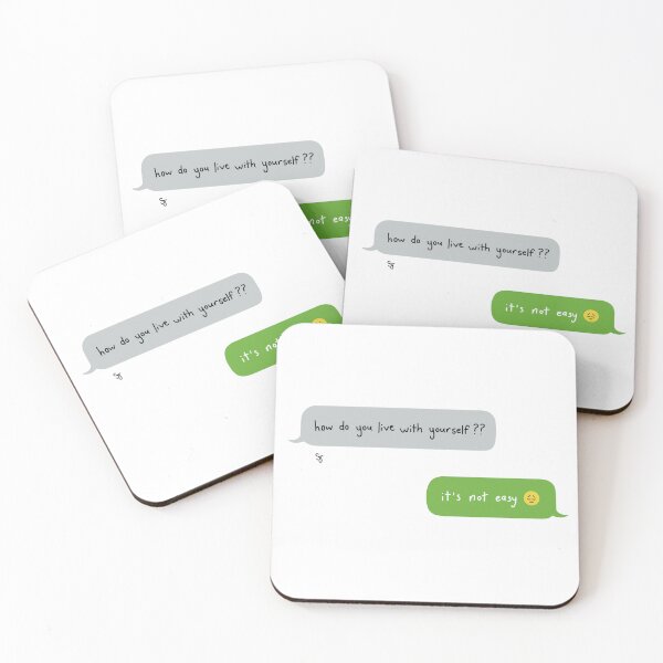 Item preview, How Do You Live With Yourself? designed and sold by Sara Joudrey.