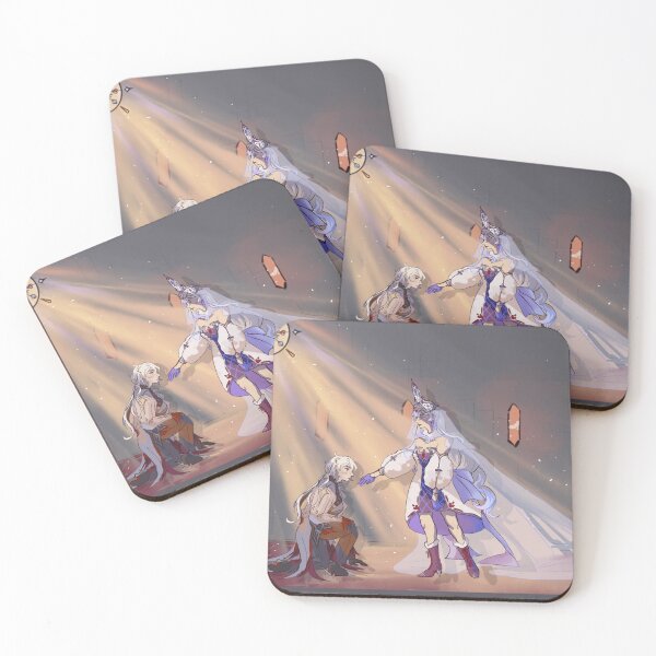 Item preview, Arlecchino Tsaritsa Cryo Archon Fatui Genshin Impact designed and sold by The-Marsh-Hare.