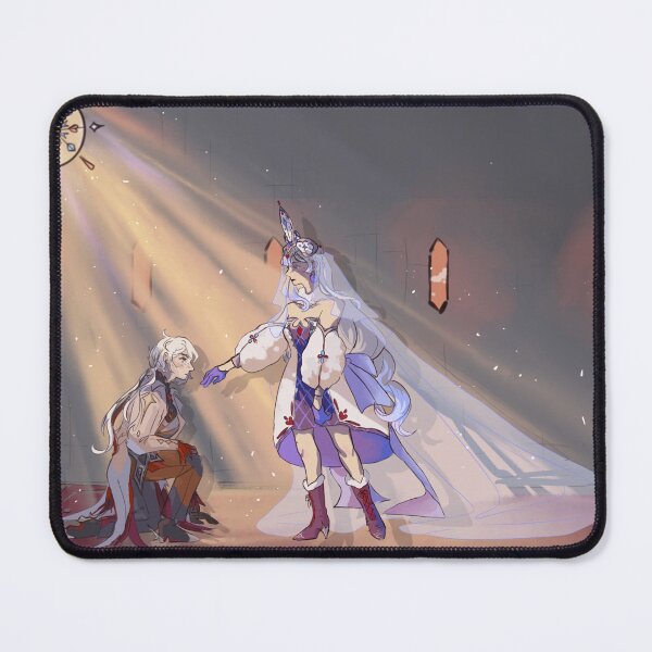 Item preview, Arlecchino Tsaritsa Cryo Archon Fatui Genshin Impact designed and sold by The-Marsh-Hare.