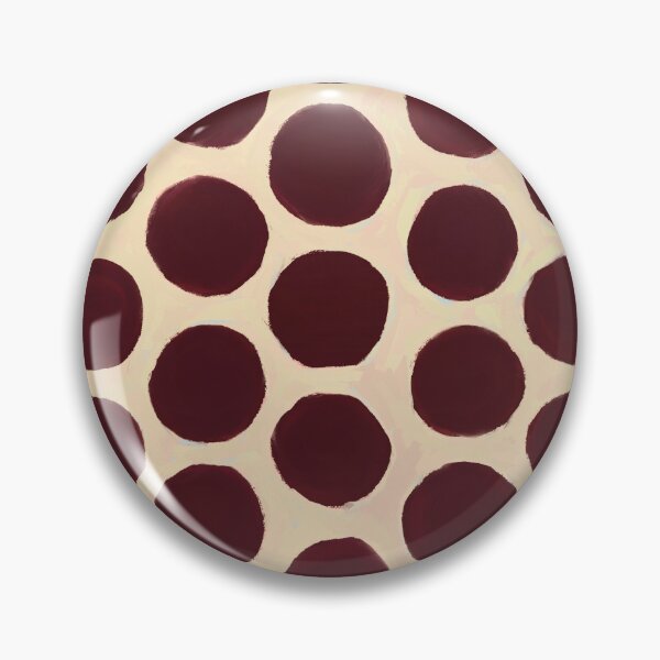 Item preview, Autumn Dots - XL Polka Dots Maroon designed and sold by Pilar Bidó.