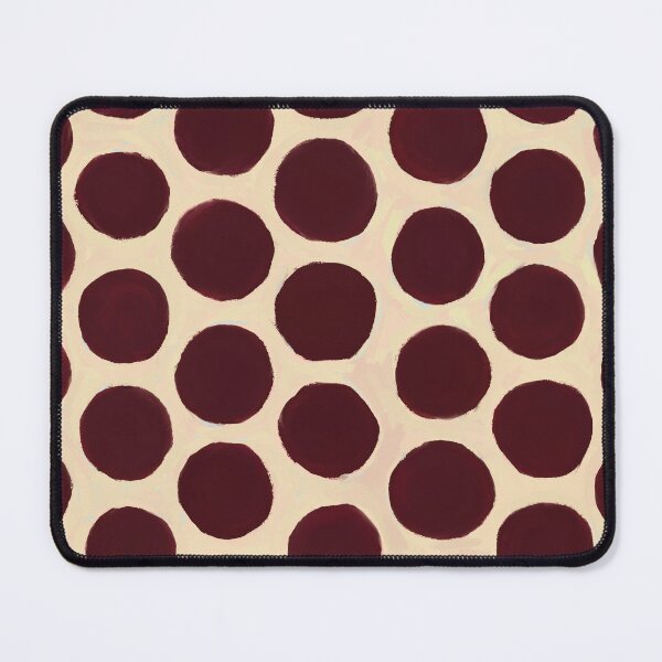 Item preview, Autumn Dots - XL Polka Dots Maroon designed and sold by Pilar Bidó.