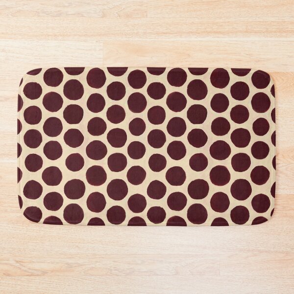 Item preview, Autumn Dots - XL Polka Dots Maroon designed and sold by Pilar Bidó.