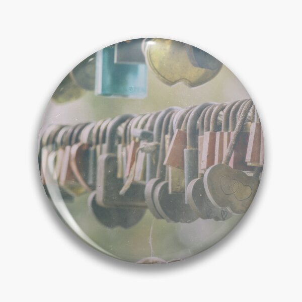 Item preview, Love Locks Butchers' Bridge Ljubljana Slovenia designed and sold by PhotoArt by Joan Carroll.