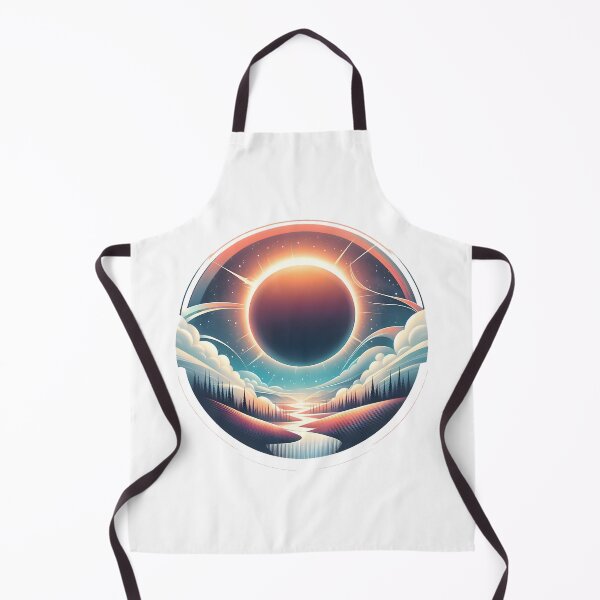 Item preview, Serene Solar Eclipse Landscape Art designed and sold by Apex Designs.