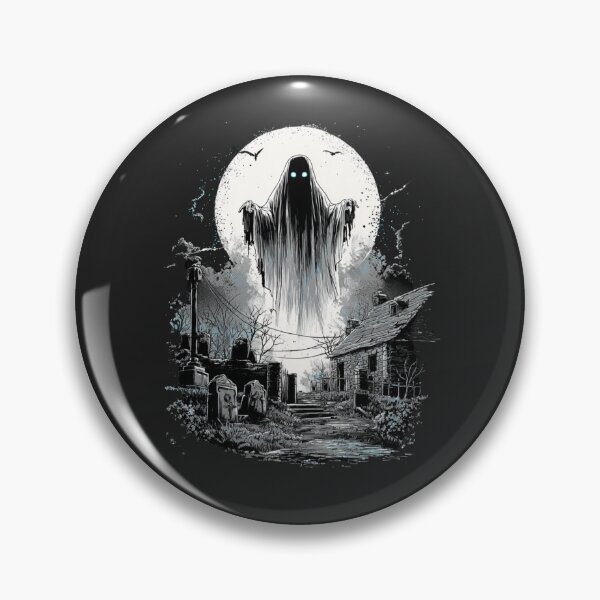 Item preview, Scary Ghost Town designed and sold by NicolasGlowArt.