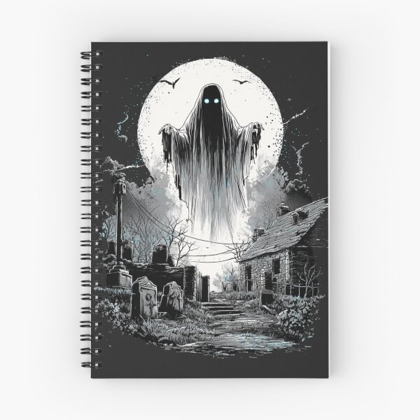 Item preview, Scary Ghost Town designed and sold by NicolasGlowArt.