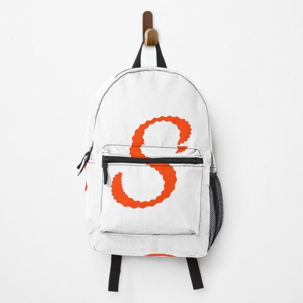 Item preview, Electric Orange Letter S – Spiky Script Calligraphy designed and sold by uncoXab.