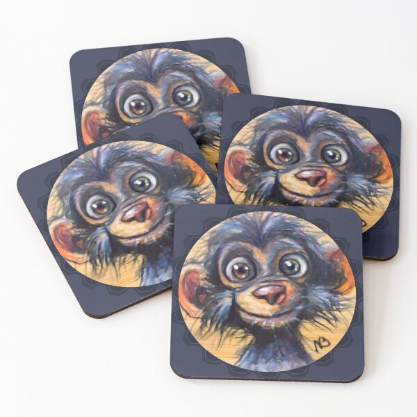 Item preview, Funny little monkey designed and sold by NathBros.