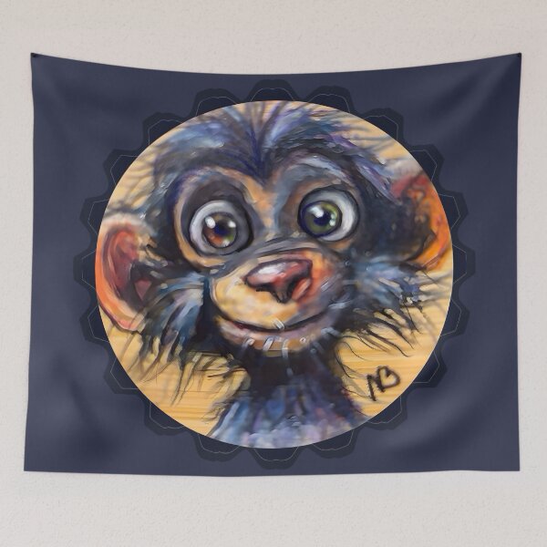Item preview, Funny little monkey designed and sold by NathBros.