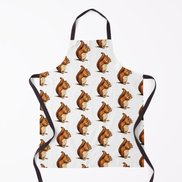Item preview, Squirrel Eating: Illustration of Red Squirrel designed and sold by JoyfulWhimsy.