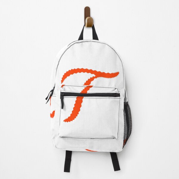 Item preview, Electric Orange Letter T – Spiky Script Calligraphy designed and sold by uncoXab.