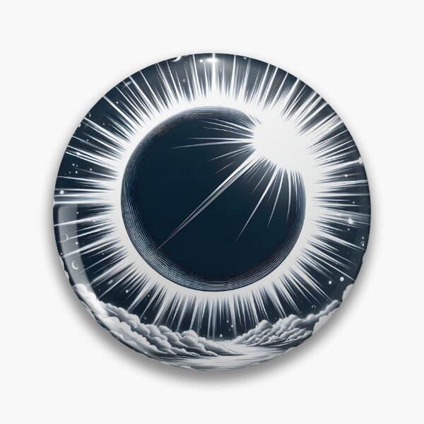 Item preview, Diamond Ring Solar Eclipse Illustration designed and sold by Apex Designs.