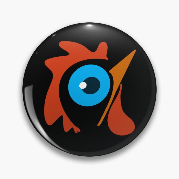 Item preview, Cartoon Chicken Face designed and sold by ArtbyMparrish .