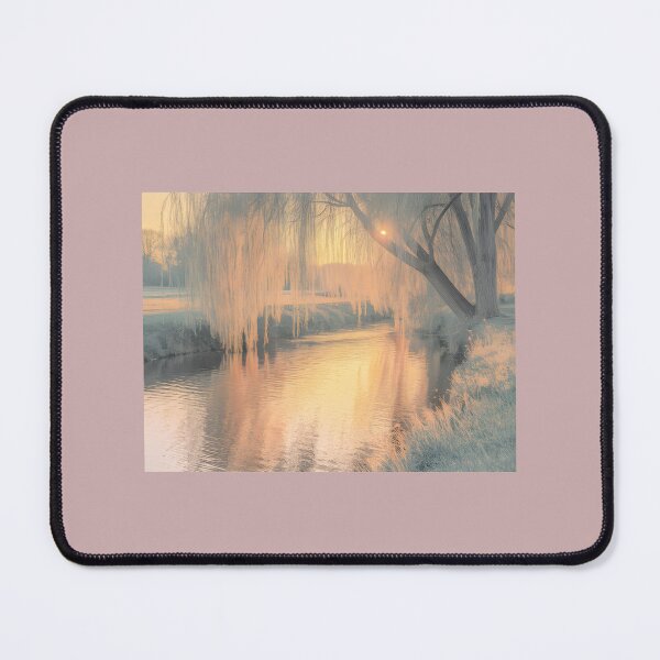 Item preview, Golden Hour Weeping Willow Reflection designed and sold by Elizabeth Parks.