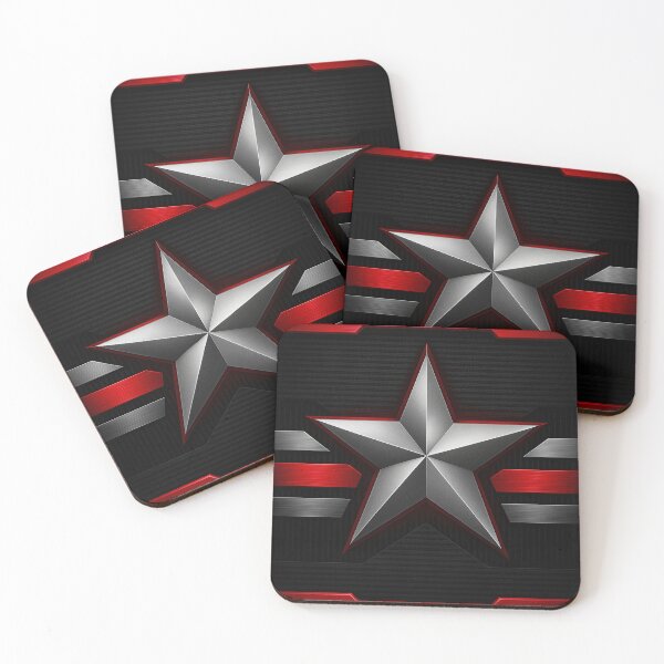 Item preview, Steel Star Emblem designed and sold by Kaleidoscope Print.