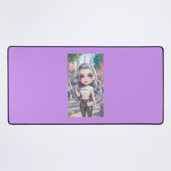 Item preview, Glamorous Doll Girl in City Style designed and sold by Elizabeth Parks.