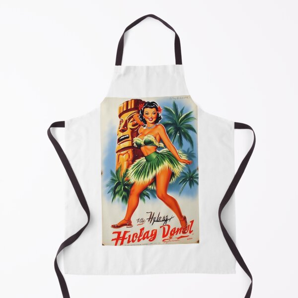 Item preview, Hula Dancer and Tiki Statue designed and sold by IanBakerToons.