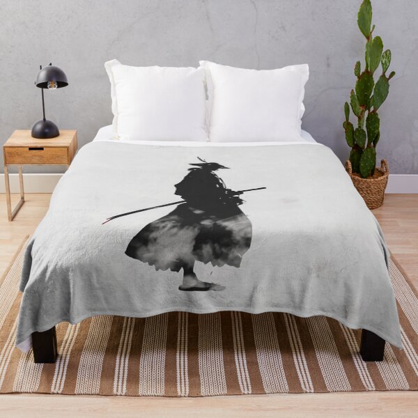 Item preview, Minimalist Samurai Silhouette designed and sold by Tsukikage Art.