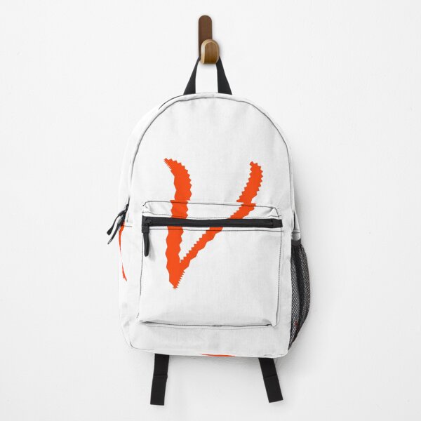 Item preview, Electric Orange Letter V – Spiky Script Calligraphy designed and sold by uncoXab.