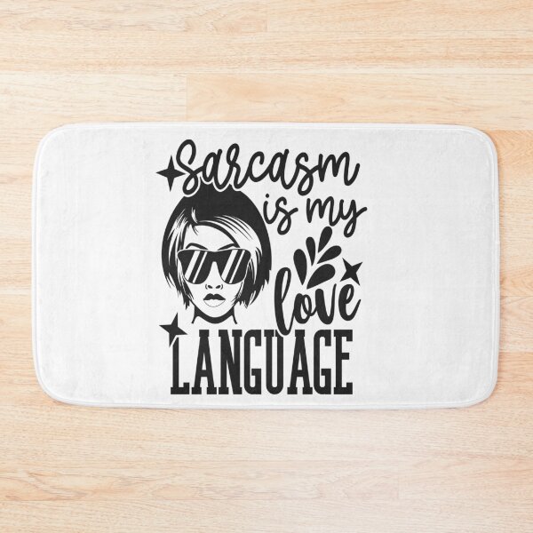 Item preview, Sarcasm Is My Love Language – Funny Quote T-Shirt designed and sold by AgnieszkaTees.
