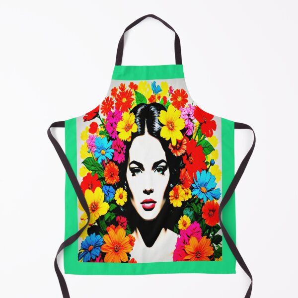 Item preview, Hippie Girl with flowers in her hair ( HIPPIE MOVIMENT 2025/2028 ) designed and sold by ROAD TRIPPING.