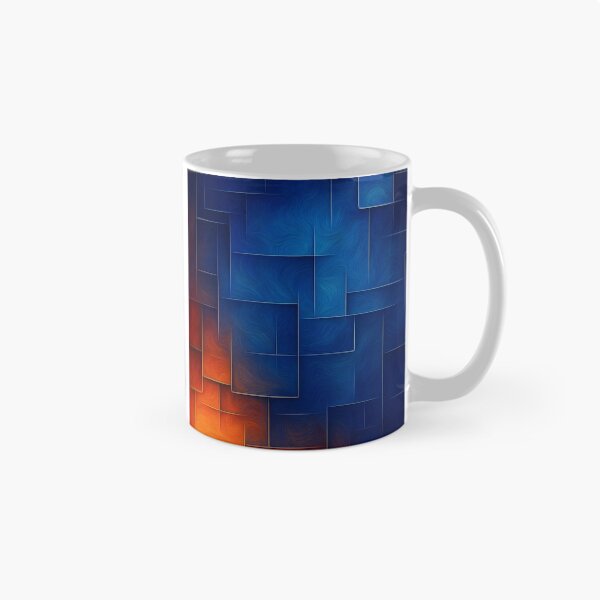 Item preview, Fire and Ice Blocks designed and sold by Kaleidoscope Print.