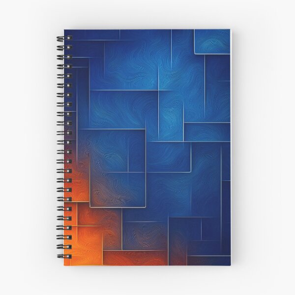 Item preview, Fire and Ice Blocks designed and sold by Kaleidoscope Print.
