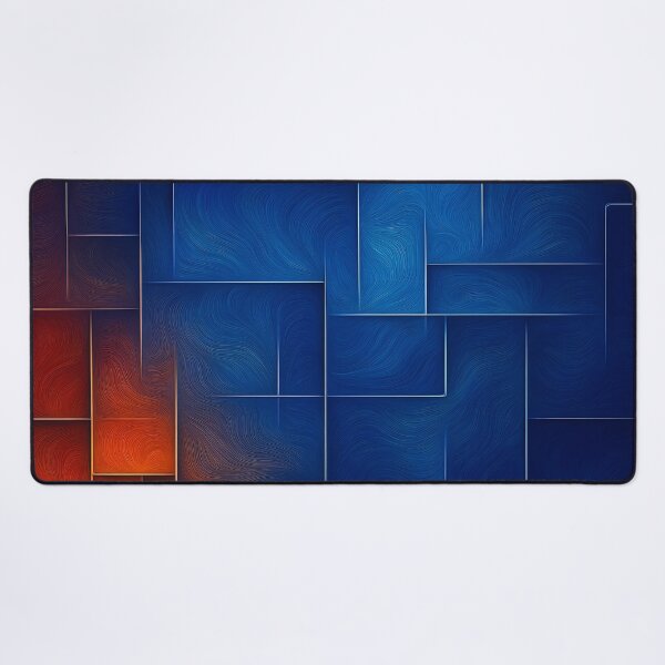 Item preview, Fire and Ice Blocks designed and sold by Kaleidoscope Print.