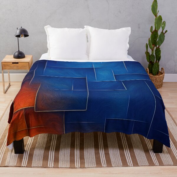 Item preview, Fire and Ice Blocks designed and sold by Kaleidoscope Print.