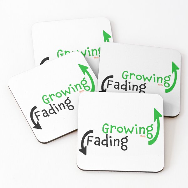 Item preview, Growing Fading - WhimWiz Funny Quote & Quirky Gift Idea designed and sold by WhimWiz.