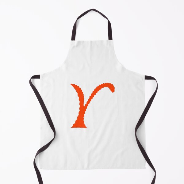 Item preview, Electric Orange Letter Y – Spiky Script Calligraphy designed and sold by uncoXab.