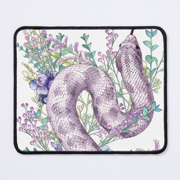 Item preview, Floral Lavender Hognose Snake designed and sold by Lumiscuro.