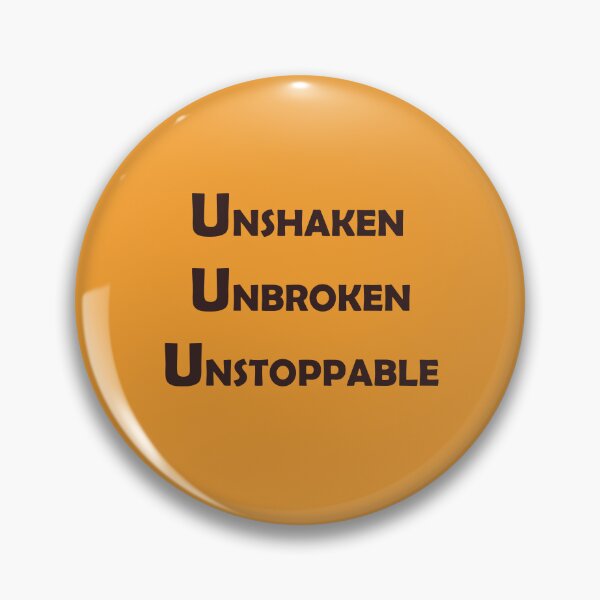 Item preview, Unshaken, Unbroken, Unstoppable – Powerful Resilience Quote Design designed and sold by ArtNestVerse.