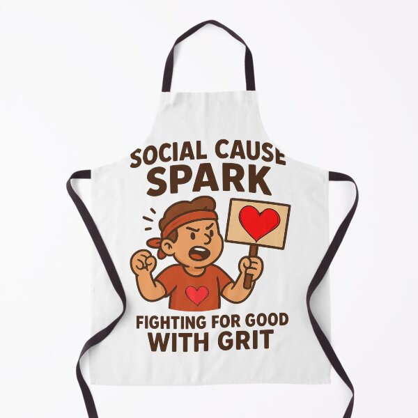 Item preview, Tiny Rebel, Big Heart: Social Cause Spark, Fighting for Good with Grit and Sticky Fingers designed and sold by Moyeri.