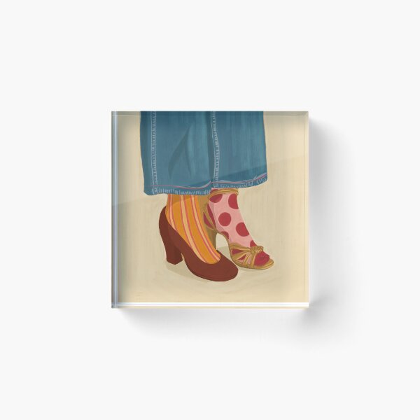 Item preview, Funky Eclectic Socks - Illustration designed and sold by Pilar Bidó.