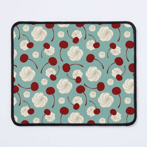 Item preview, Cherries And Cream - Pattern Repeat designed and sold by Pilar Bidó.