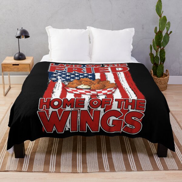 Item preview, Land Of The Fried Chicken Wings USA American Flag Patriotic designed and sold by rioferdee.
