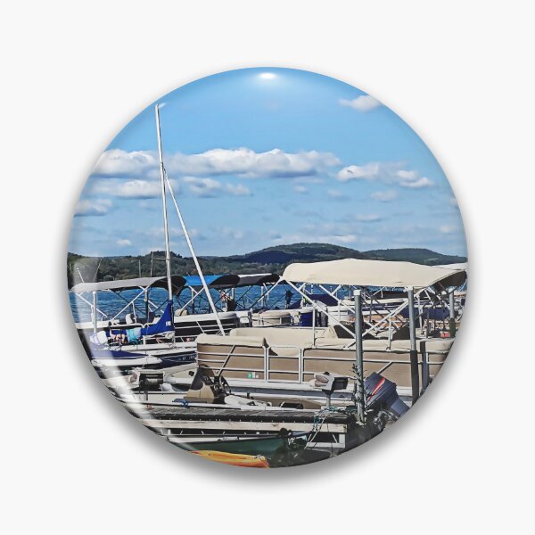 Item preview, Cooperstown NY - Marina At Lake Front Park designed and sold by Susan Savad.