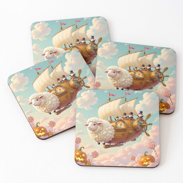Item preview, fliying sheep ship designed and sold by yosmosverse .