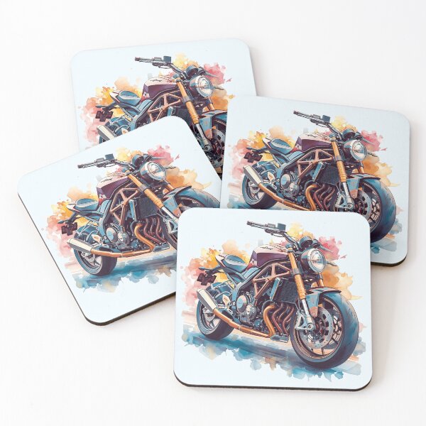 Item preview, Urban Motorcycle – Contemporary Illustration for Speed Lovers designed and sold by Trait de Lune.
