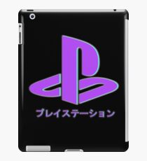 Playstation Aesthetic Neon iPad Case/Skin