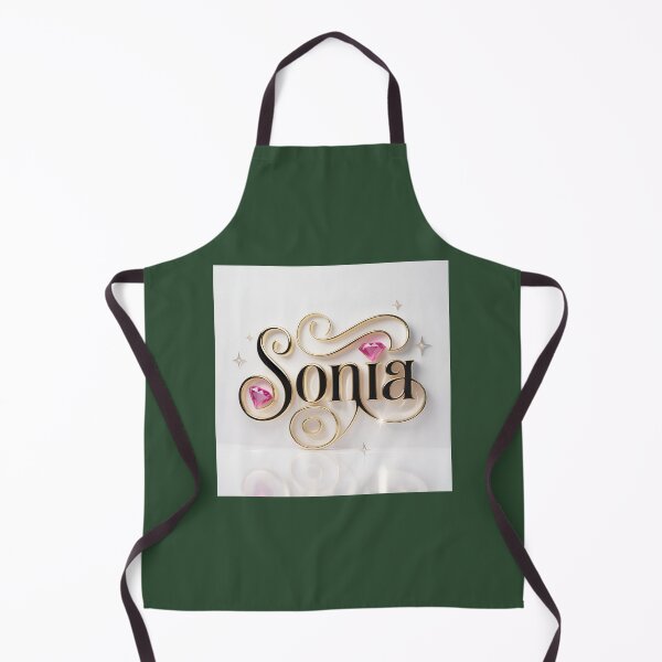 Item preview, Elegant Sonia Name Design with Pink Gems  Gold Accents designed and sold by Anthony Kelley.