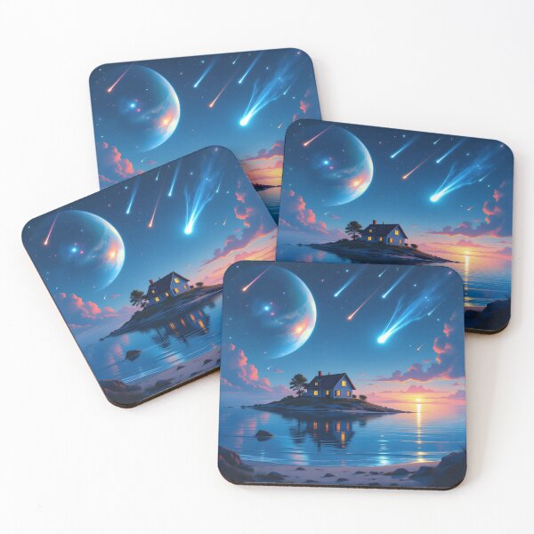 Item preview, falling stars night designed and sold by yosmosverse .