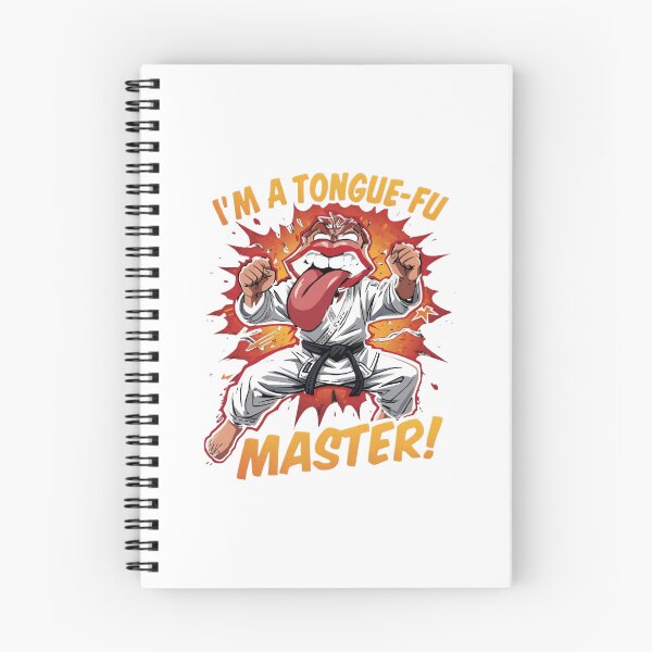 Item preview, I'm a Tongue-Fu master! designed and sold by NicMacTees.