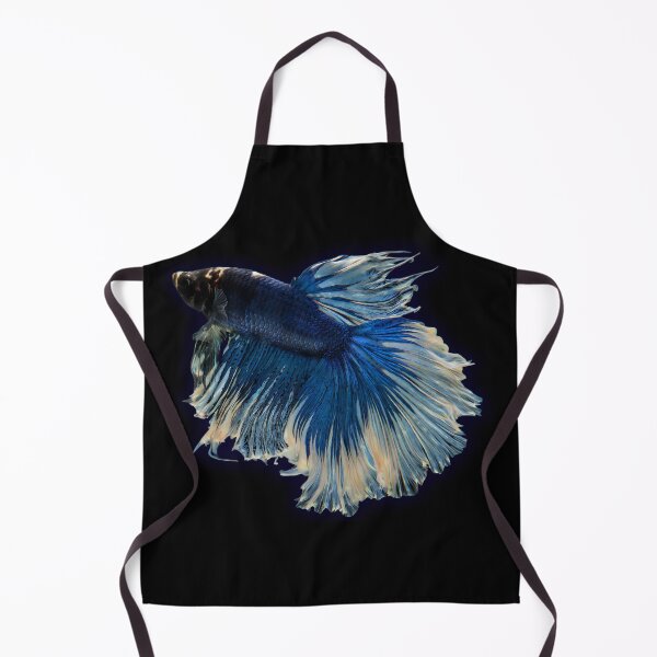 Item preview, Royal Blue Betta Fish | Vintage Aquatic Artwork Design designed and sold by Otaku Style.