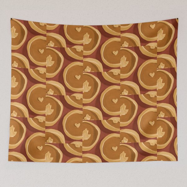 Item preview, Pumpkin Maple Tarts - Illustration designed and sold by Pilar Bidó.